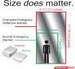 Oversized Emergency Survival Blanket