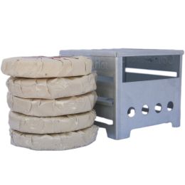 Box Stove with 5 Fire Disks