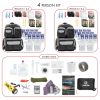 Urban Survival Bug-Out Bag - 4 Person | No Masks or Colored Box Included