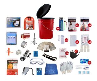 5 Person Survival Kit (72+hours)