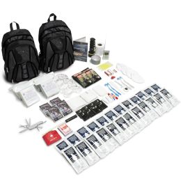 The Essentials Complete 72-Hour Kit - 4 Person:   Backpack | No Masks (Color Bag: Black)