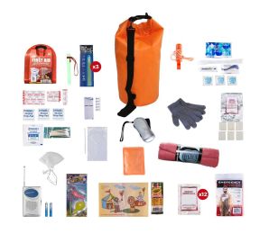 Survival Kit for Children (72+ Hours) (Survival Kits for Children: Red Waterproof Dry Bag)