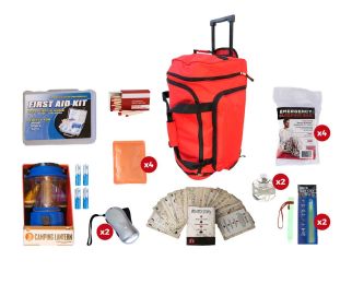 Family Blackout Kit (Family Blackout Kit: Family Blackout Kit in  a Red Large Wheel Bag)